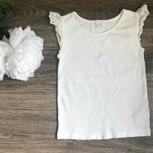 3 FOR $20 Baby GAP 5t Cream Top